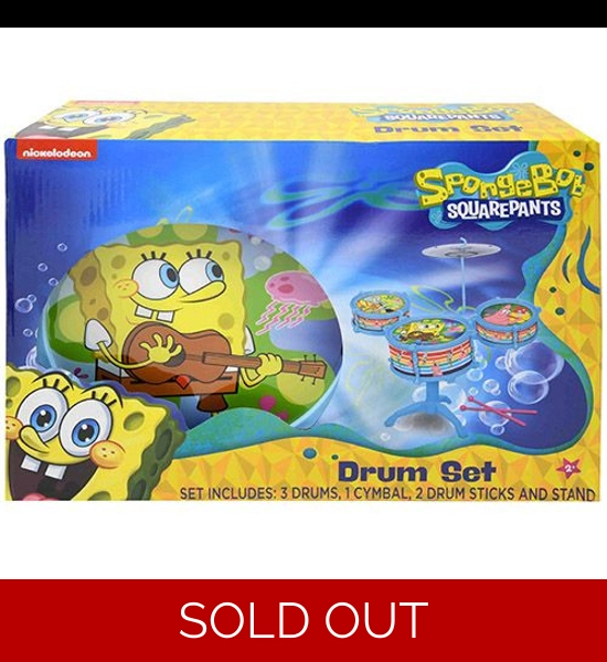 Sponge Bob Toy Drum Set